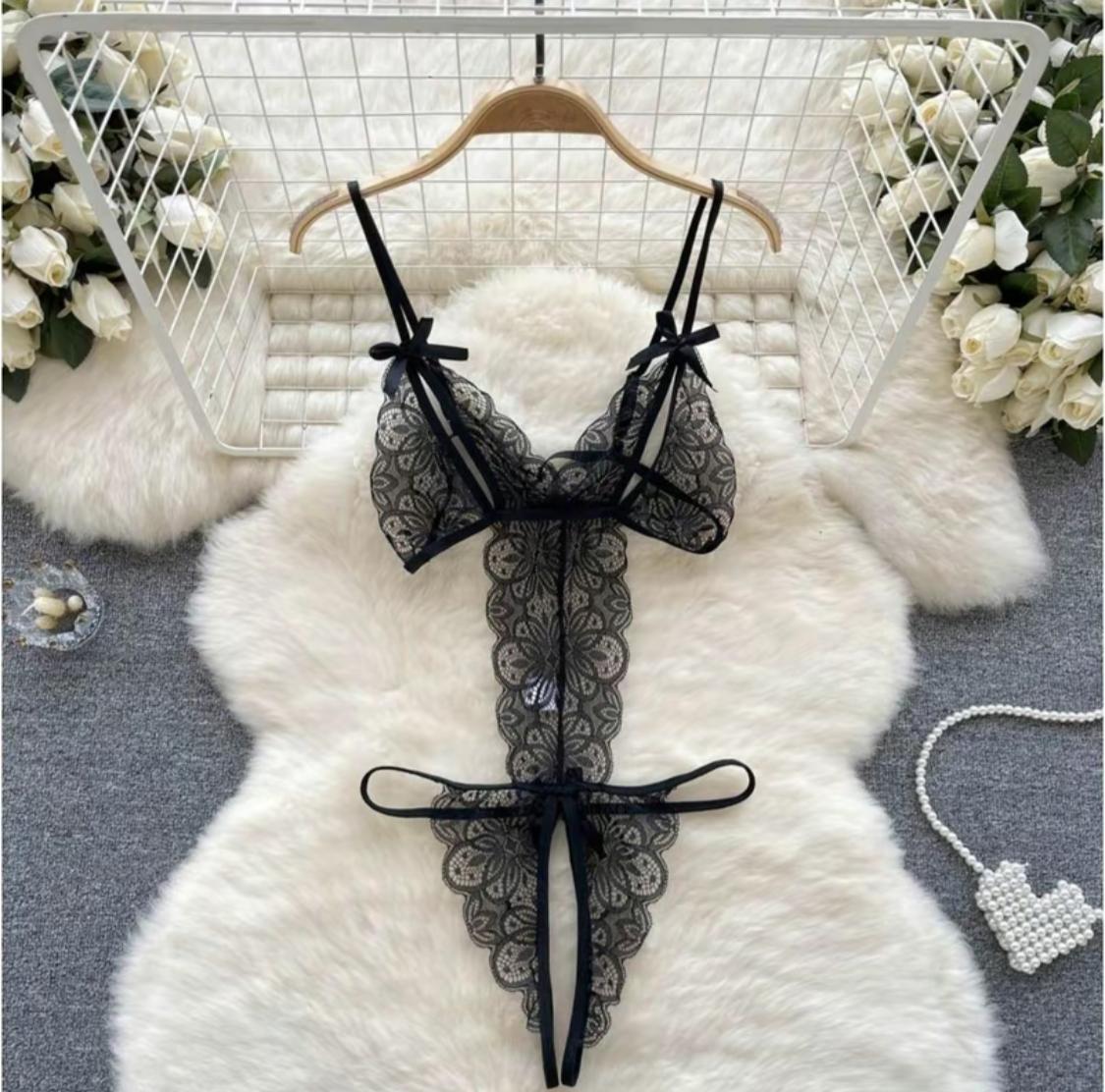 LKLT Lingerie - Bahan Renda Nyaman Dipakai Bisa COD Lingerie Backless